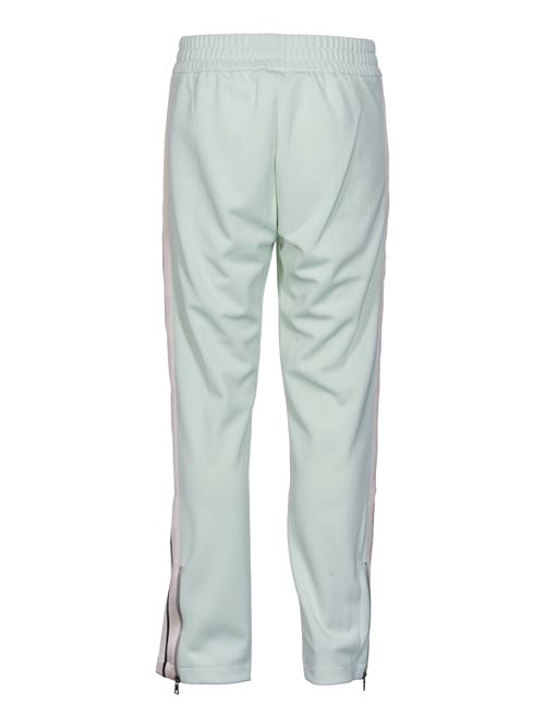 Pantaloni in techno verde PALM ANGELS | PMCJ020S24FAB0015103